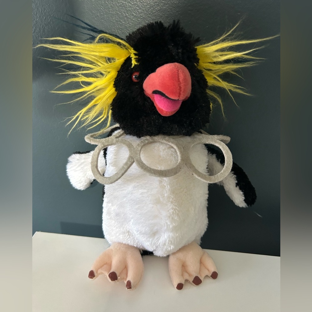 Build-A-Bear Happy Feet Lovelace Penguin Plush w/ Soda Ring